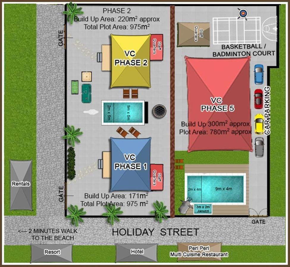 Villa Calangute Phase 2 Luaran gambar